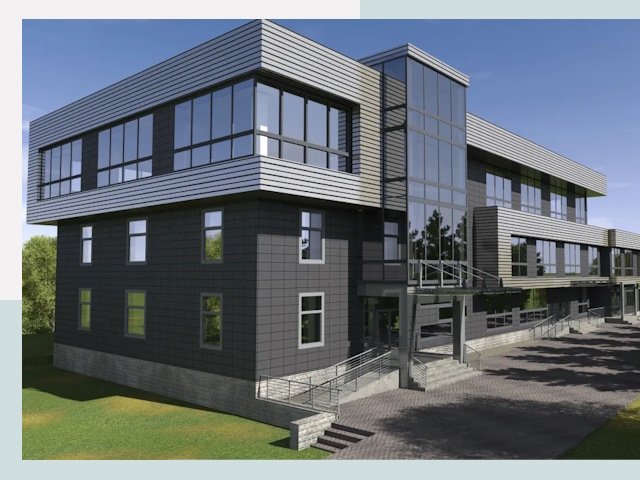 Административные здания в Норильске