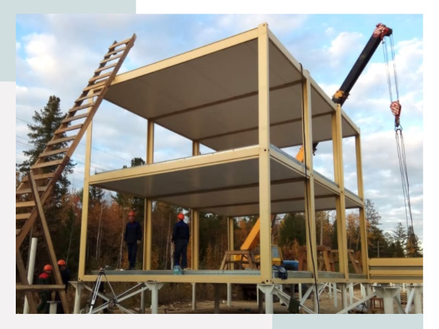 Строительство модульных здания Норильск