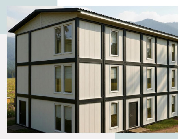 Модульные общежития в Норильске