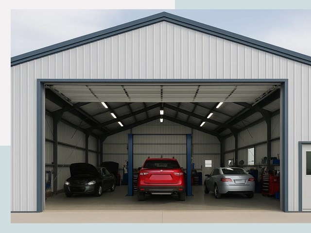 Ангары из сэндвич панелей от 623 руб. в Норильск