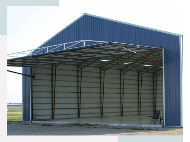 Прямо стенные ангары в Норильске