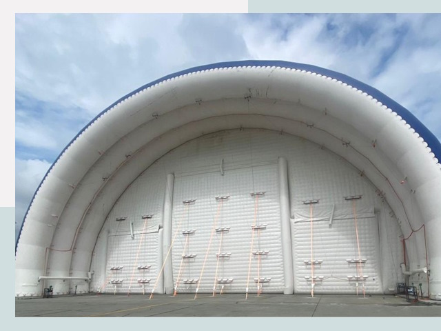 Пневмокаркасные ангары от СтальСтрой-Нрл по цене от 623 руб.