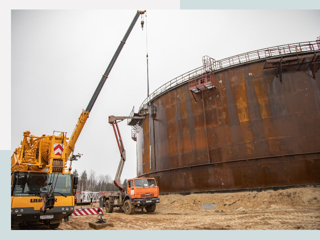 Монтаж резервуаров в Норильске от 623 руб. за м³