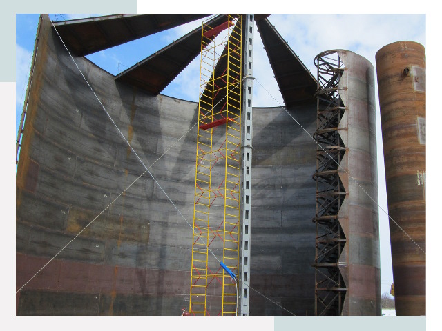 Строительство резервуаров в Норильске