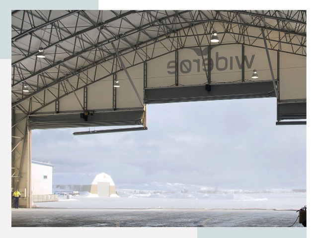 Ворота для ангаров в Норильске