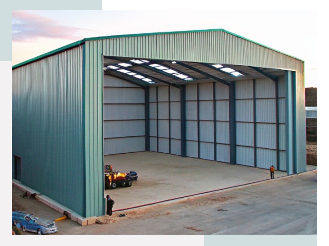 Строительство ангаров в Норильске