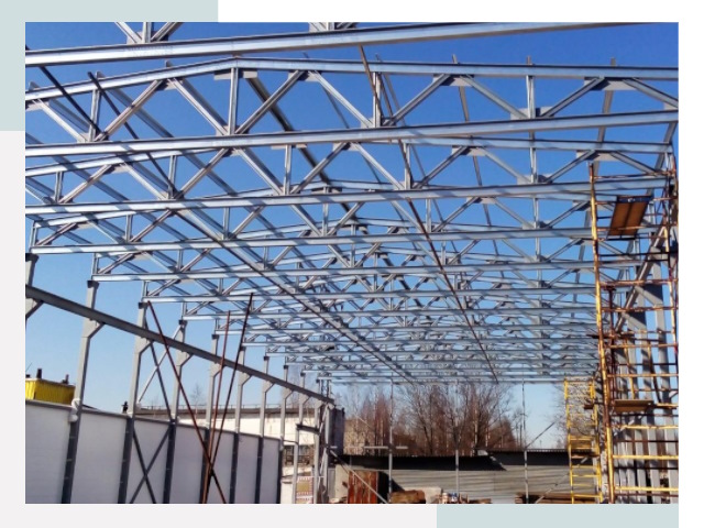 Металлокаркасы для складов в Норильске