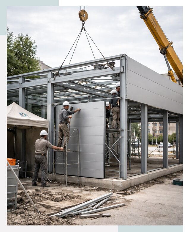 СтальСтрой-Нрл: торговый павильон под ключ в Норильске от 36348 р.