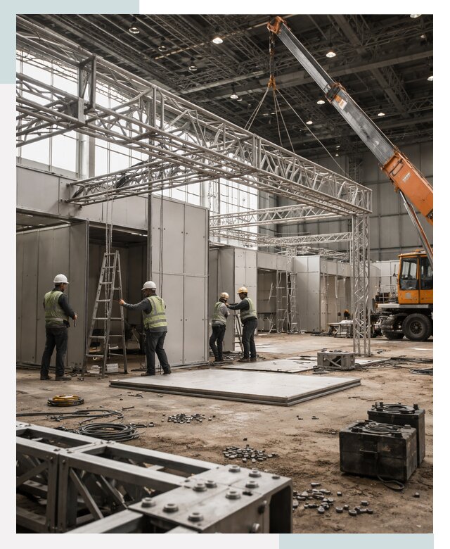 Строительство выставочных павильонов в Норильске от 36348 р.| СтальСтрой-Нрл