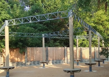 Терраса из металлоконструкций под ключ, проектирование, изготовление и монтаж от СтальСтрой-Нрл